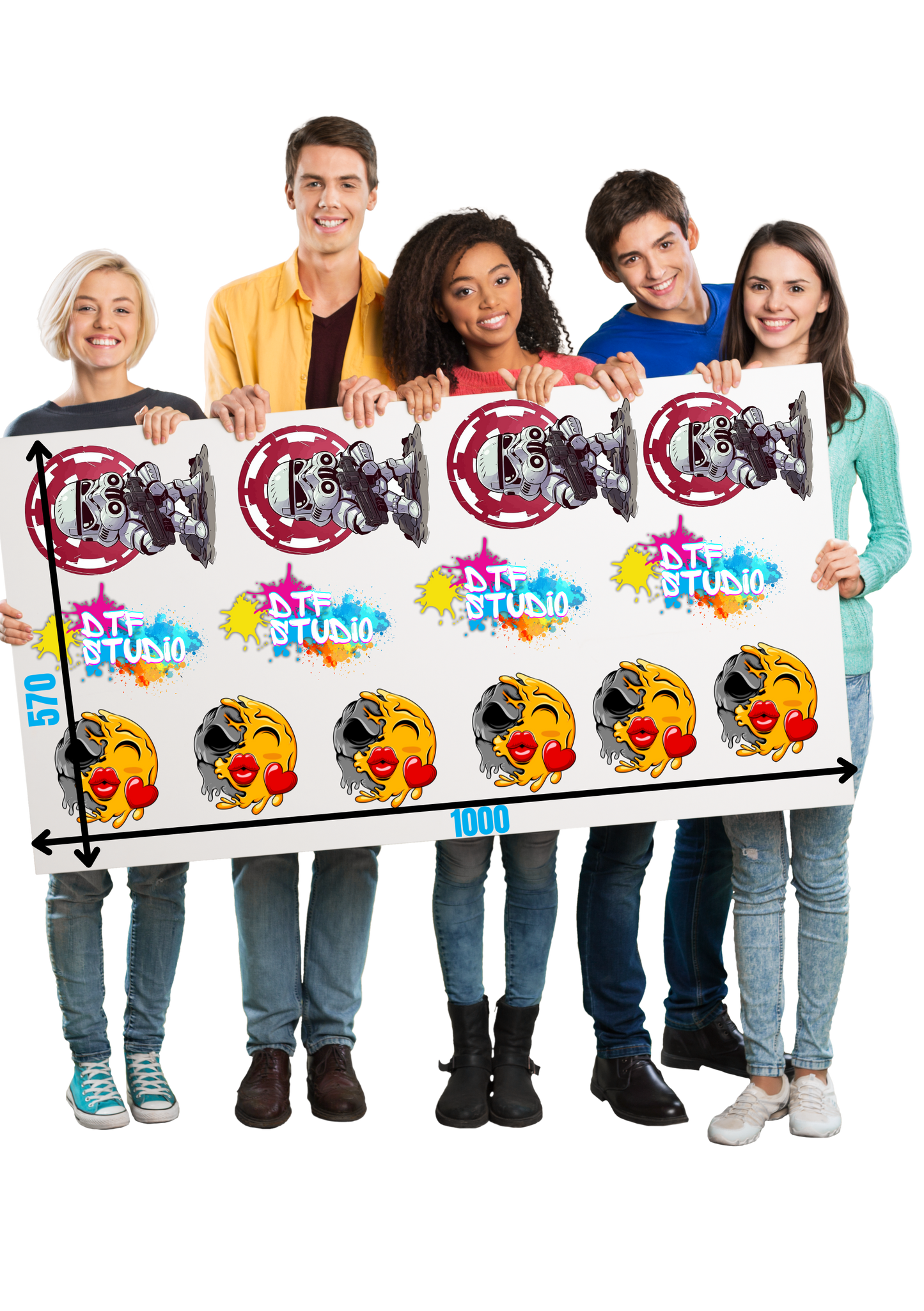 Build a DTF or UVDTF Gang Sheet